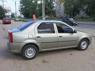 2011 Renault Logan I Рестайлинг, бежевый, 620000 рублей, вид 3