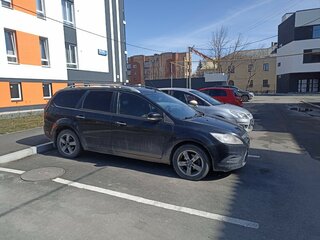 2010 Ford Focus II Рестайлинг, чёрный, 600000 рублей, вид 2