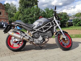 2002 Ducati Monster S4, серый, 389000 рублей, вид 4