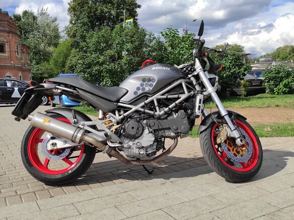2002 Ducati Monster S4, серый, 389000 рублей - вид 3