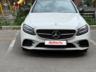 2020 Mercedes-Benz C-Класс 180 IV (W205) Рестайлинг, белый, 3450000 рублей, вид 1