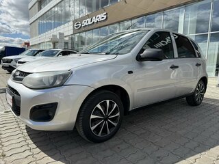 2014 Lada (ВАЗ) Kalina II, серебристый, 265027 рублей, вид 3
