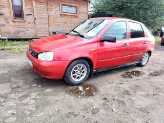 2007 Lada (ВАЗ) Kalina I, красный, 115000 рублей, вид 1