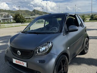 2016 Smart Fortwo III, чёрный, 2100000 рублей, вид 1