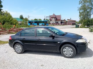 2008 Renault Megane II Рестайлинг, чёрный, 500000 рублей, вид 2