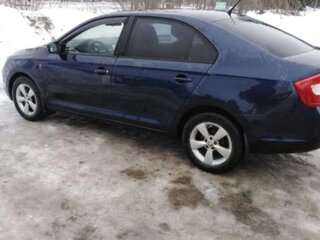 2014 Skoda Rapid I, синий, 750000 рублей, вид 2