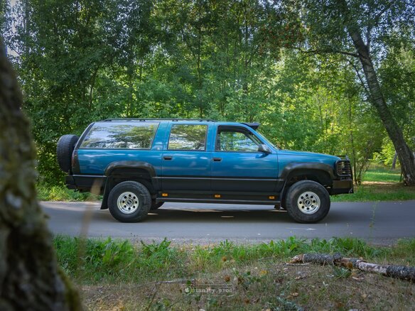 1994 GMC Suburban, синий - вид 6