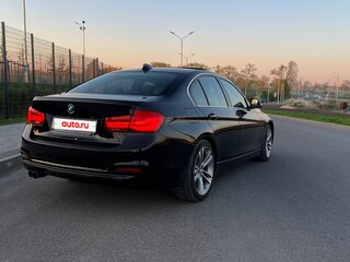 2017 BMW 3 серии 330i xDrive VI (F3x) Рестайлинг, чёрный, 2600000 рублей, вид 5