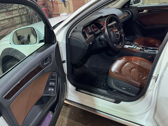 2009 Audi A4 allroad IV (B8), белый, 1850000 рублей - вид 5