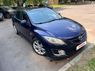 2008 Mazda 6 II (GH), синий, 750000 рублей, вид 3
