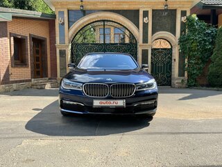 2017 BMW 7 серии Long 740Ld xDrive VI (G11/G12), синий, 4100000 рублей, вид 5