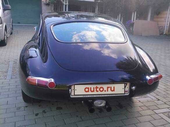 1964 Jaguar E-Type Series 1, чёрный - вид 1