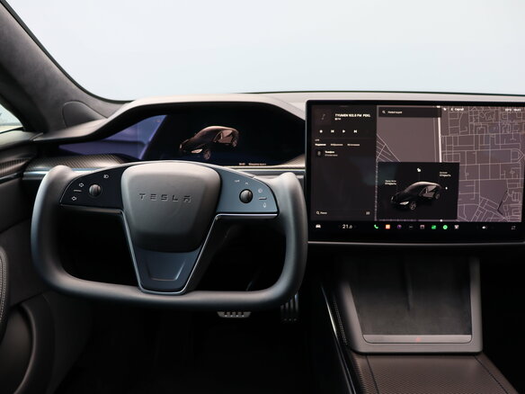 2021 Tesla Model S Plaid I Рестайлинг 2, чёрный, 8800000 рублей - вид 16