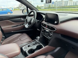 2018 Hyundai Santa Fe IV, серый, 3750000 рублей, вид 5