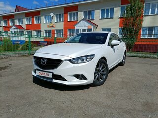 2016 Mazda 6 III (GJ) Рестайлинг, белый, 2075000 рублей, вид 1