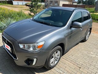 2014 Mitsubishi ASX I Рестайлинг, серый, 1535000 рублей, вид 4