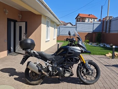 2015 Suzuki V-Strom 1000, чёрный, 750000 рублей, вид 4