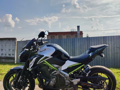 2019 Kawasaki Z 900, белый, 935000 рублей, вид 1