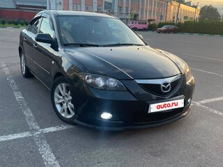2008 Mazda 3 I (BK) Рестайлинг, чёрный, 330000 рублей, вид 2