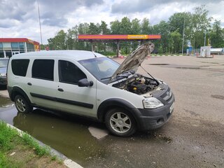 2013 Lada (ВАЗ) Largus I, белый, 460000 рублей, вид 3