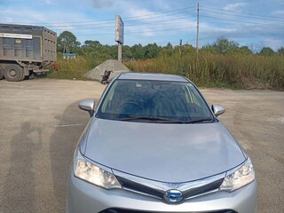 2016 Toyota Corolla Fielder XI (E160, E170, E180), серебристый, 1050000 рублей, вид 1