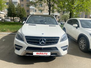 2014 Mercedes-Benz M-Класс 350 CDI III (W166), белый, 3200000 рублей, вид 2