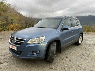 2010 Volkswagen Tiguan I, синий, 1345000 рублей, вид 1