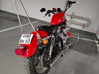 2010 Harley-Davidson Sportster 883, красный, 730000 рублей, вид 4