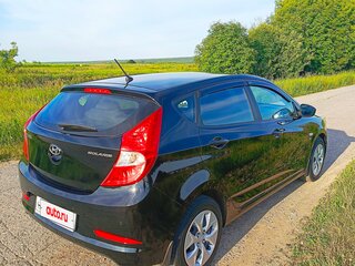 2014 Hyundai Solaris I Рестайлинг, чёрный, 1150000 рублей, вид 4
