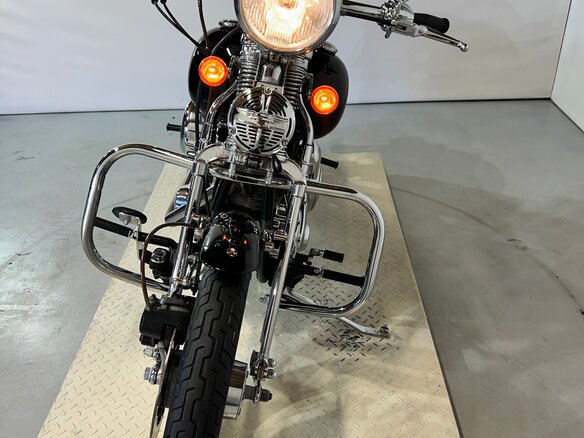 2000 Harley-Davidson Springer Softail, чёрный - вид 2
