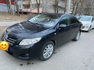 2008 Toyota Corolla X (E140, E150), чёрный, 640000 рублей, вид 5