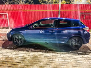2007 Opel Astra GTC H Рестайлинг, синий, 480000 рублей, вид 2
