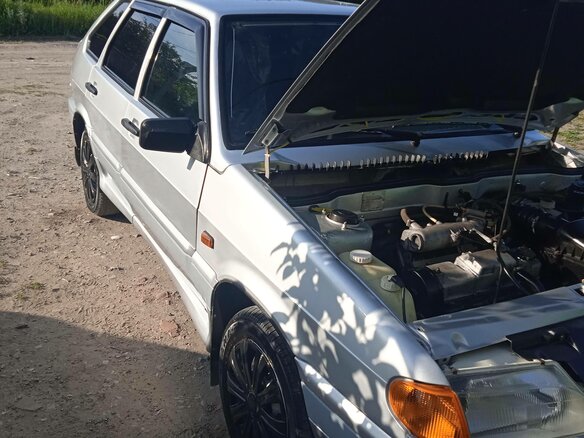 2005 Lada (ВАЗ) 2114, серебристый, 290000 рублей - вид 10