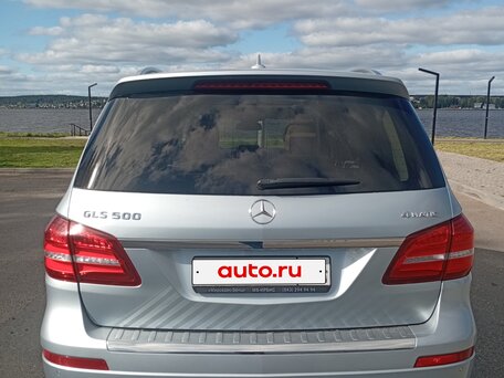 2016 Mercedes-Benz GLS 500 I (X166), серебристый, 3450000 рублей, вид 5