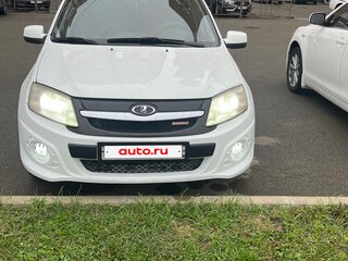 2015 Lada (ВАЗ) Granta Sport I, белый, 615000 рублей, вид 2