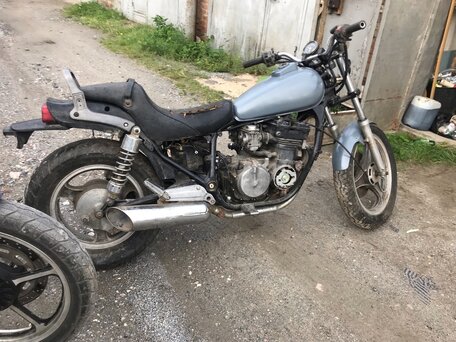 1992 Kawasaki ZL400 Eliminator, коричневый, 150000 рублей, вид 4