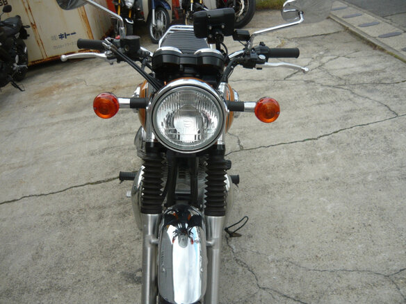 2013 Kawasaki W 800, золотистый, 440000 рублей - вид 2