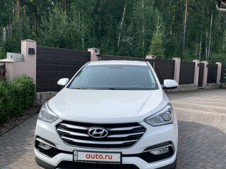 2017 Hyundai Santa Fe III Рестайлинг, белый, 2800000 рублей, вид 2