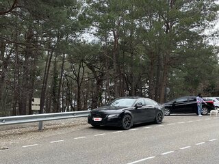 2011 Audi A7 I (4G), чёрный, 1175000 рублей, вид 3