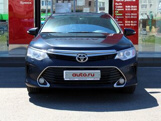 2016 Toyota Camry VII (XV50) Рестайлинг, чёрный, 2300000 рублей, вид 2