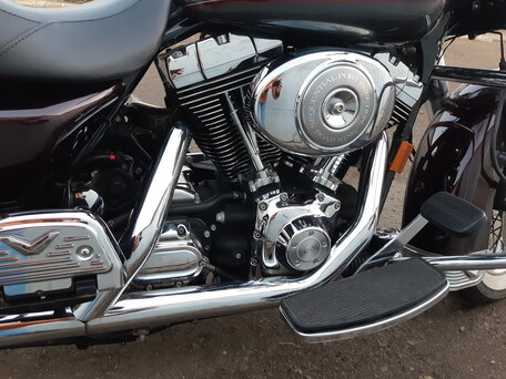 2005 Harley-Davidson Road King, фиолетовый, 650000 рублей, вид 5
