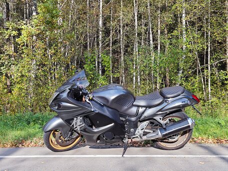 2010 Suzuki GSX 1300 R Hayabusa, серый, 810000 рублей, вид 2