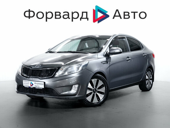 2012 Kia Rio 4-speed III, серый - вид 2