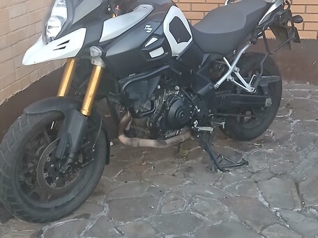 2014 Suzuki V-Strom 1000, белый, 600000 рублей, вид 1