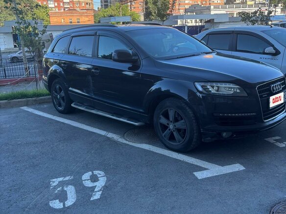 2009 Audi Q7 I (4L), чёрный, 1800000 рублей - вид 2