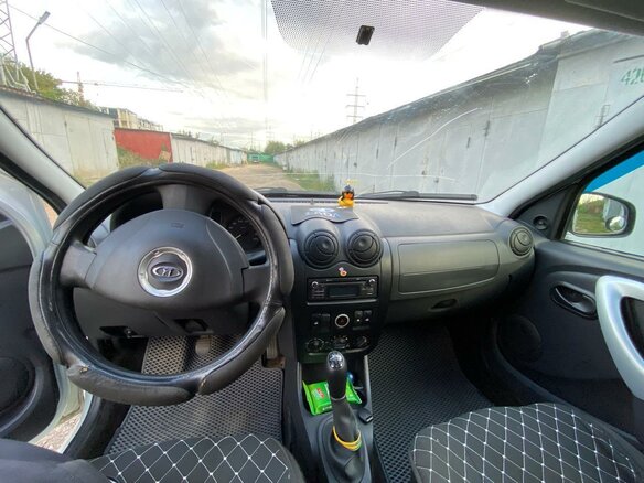 2016 LADA (ВАЗ) Largus, белый, 850000 рублей - вид 5