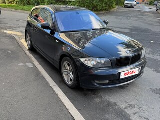 2011 BMW 1 серии 116i I (E81/E82/E87/E88) Рестайлинг, чёрный, 1200000 рублей, вид 1