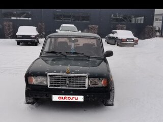 2005 Lada (ВАЗ) 2107, зелёный, 180000 рублей, вид 1