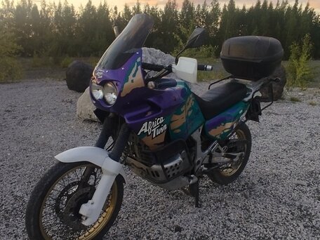 1994 Honda XRV 750 Africa Twin, зелёный, 500000 рублей, вид 1