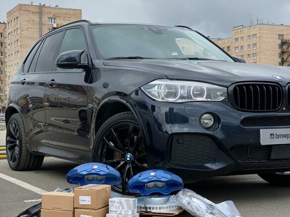 2017 BMW X5 40d III (F15), чёрный, 5500000 рублей